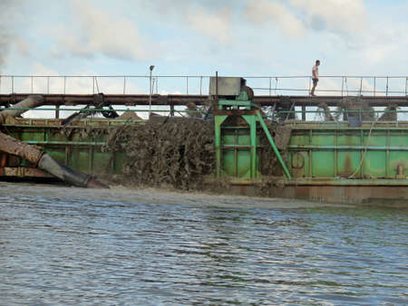 DESARU JOHOR MALAYSIA - NOVEMBER 19: Sights From The Bujang Sungai Lebam River Cruise November 19, 2014  in Desaru Johor, Malaysiaのeditorial素材