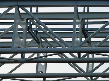 Overpass Steel Construction Structure Is Under Progress