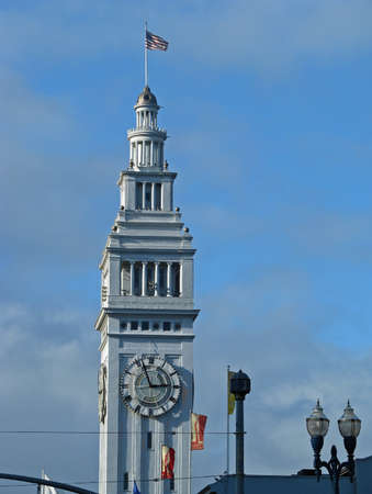 SAN FRANCISCO, CA - NOVEMBER 17: Ferry Building Terminal Clock Tower 2012