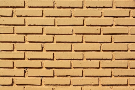 yellow brick wall texture の写真素材