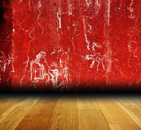 old empty room の写真素材