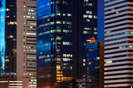skyscraper office buildingの写真素材