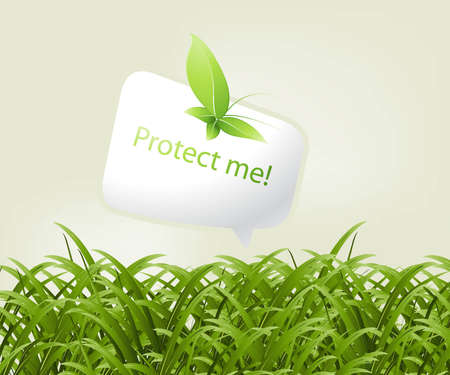 Environmental and Ecology concept  background .のイラスト素材