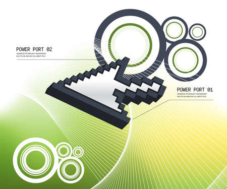 Technology and business background with good space to add your text.のイラスト素材