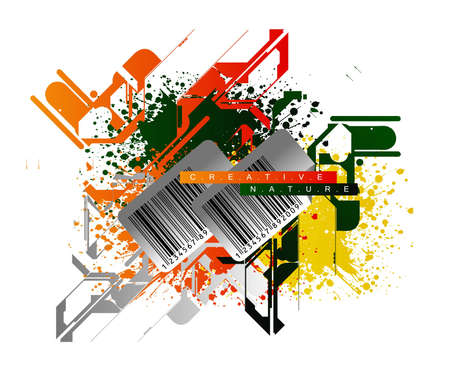 Colorful and stylish abstract background .のイラスト素材