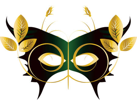 Mardi Gras, Masquerade Party Mask のイラスト素材