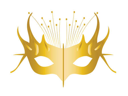 Mardi Gras, Masquerade Party Maskのイラスト素材