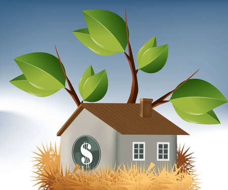 Loans and business Illustrationのイラスト素材