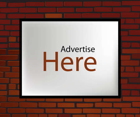 Oudoor sign Illustration のイラスト素材