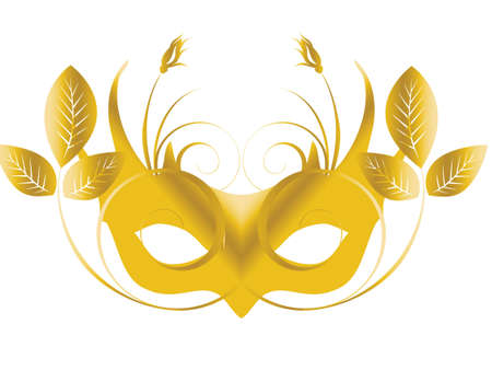Mardi Gras, Masquerade Party Maskのイラスト素材