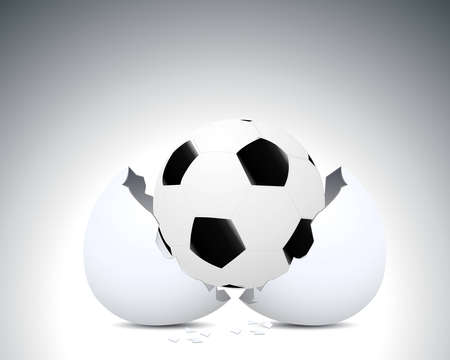 Fresh Soccer Idea, and Egg Shell