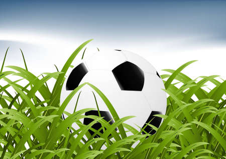 Football Background, soccer sport background.のイラスト素材