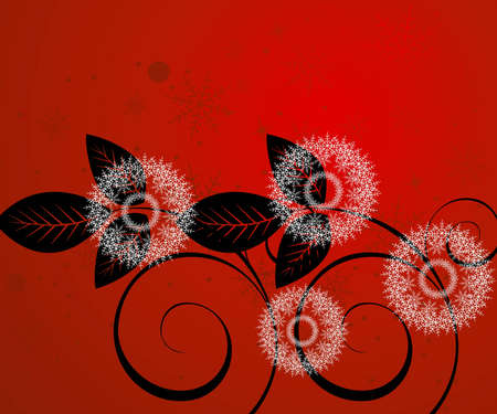 Background for new year and Christmas のイラスト素材