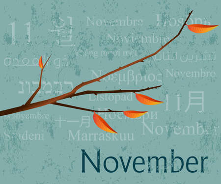 Calendar concept, simple to edit it, all the dates trusted from the PC calendar のイラスト素材