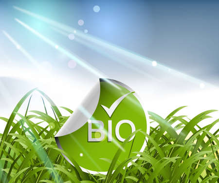  illustration of ecology concept.の写真素材