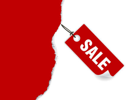 Sales and discount concept Illustrationのイラスト素材