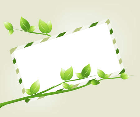 Post card,  Invitation card .のイラスト素材