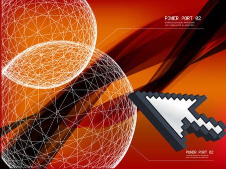 Colorful and stylish abstract background .のイラスト素材
