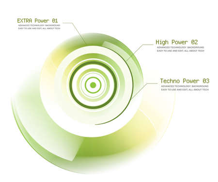 An abstract, generic, light filled Technology background のイラスト素材