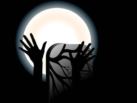 Halloween Concept のイラスト素材