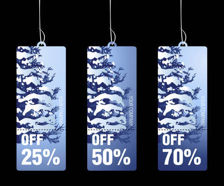 Sales and discount concept Illustrationのイラスト素材