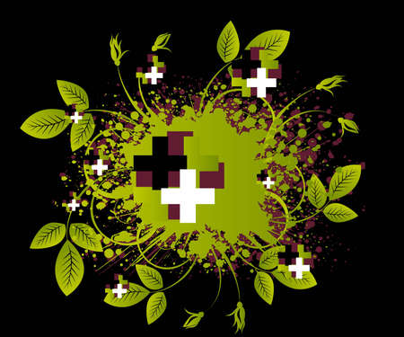 Colorful and stylish abstract background .のイラスト素材