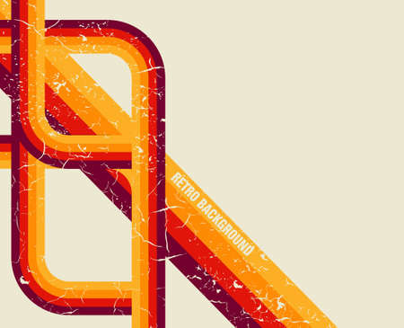 retro background, grungy and colored with good space to add your text.のイラスト素材