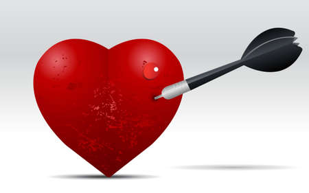 Valentine's Day Concept Illustration .のイラスト素材