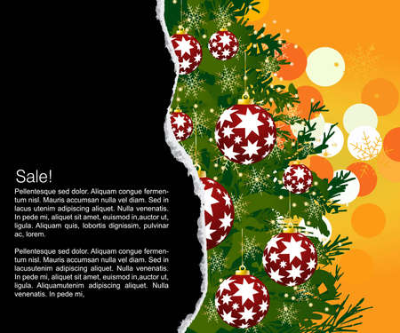 Background for new year and Christmas のイラスト素材