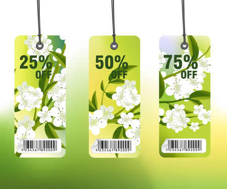 Sales and discount concept Illustrationのイラスト素材