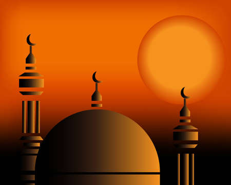 Islamic Illustrationのイラスト素材