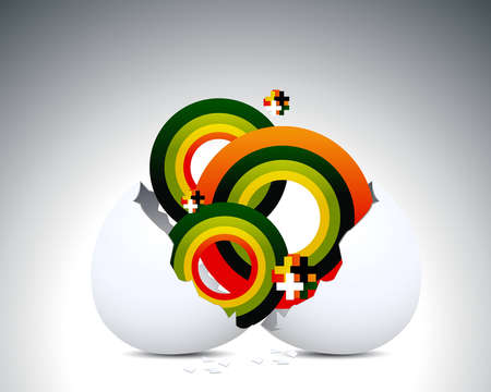 eggshellのイラスト素材