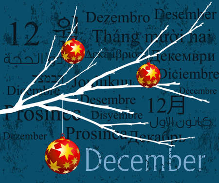 Calendar concept, simple to edit it, all the dates trusted from the PC calendar のイラスト素材