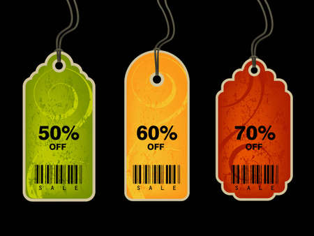 Sales and discount concept Illustrationのイラスト素材