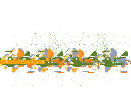 Colorful and stylish abstract background .のイラスト素材