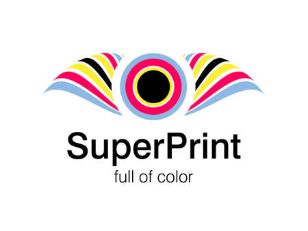   illustration of logo design.のイラスト素材