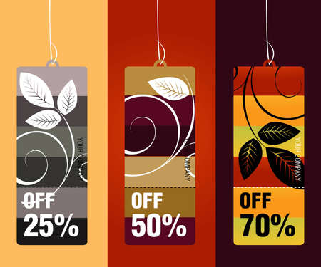 Sales and discount concept Illustrationのイラスト素材