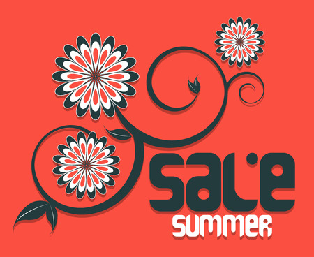 Modern Style Sale Tag Design with copy space.のイラスト素材