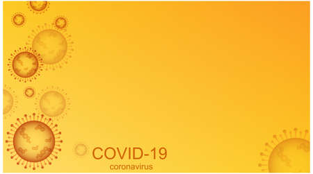 Coronavirus outbreak and coronaviruses influenza background. Coronavirus 2019-nCoV. Pandemic medical health risk, immunology, virology, epidemiology conceptのイラスト素材