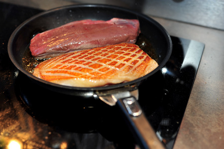 Gourmet French Dinner In The South Of Franceの写真素材