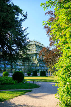 Old orangery in Vienna, Austriaの写真素材