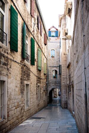 Diocletian palace city, Split, Croatiaのeditorial素材