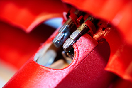 Famous Red Baron, Fokker Dr. I airplane plastik model kit hand madeの写真素材