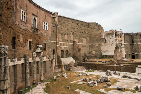Mercati Traianei, Foro di Traiano, Romaの写真素材