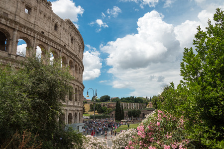 Colosseum in Rome, Italyの写真素材