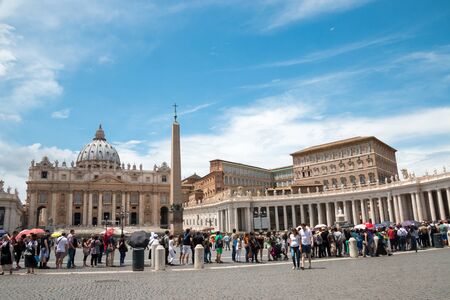 Vatican in a summer dayのeditorial素材