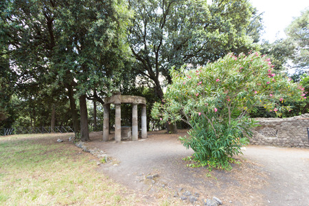 Ruins of ancient Pompeii, Italyの写真素材