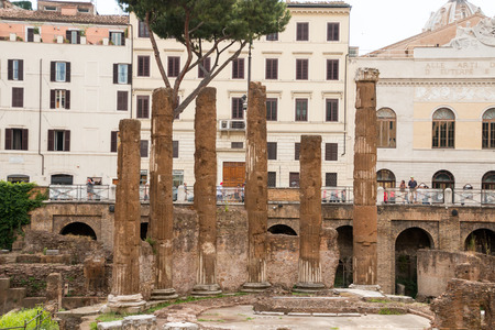 Largo di Torre Argentina, Romeの写真素材