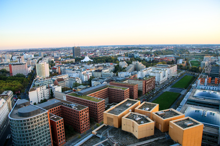 Potsdamer platz, Berlinの写真素材