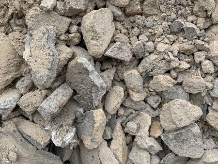 A mount of debris - Backgroundの写真素材